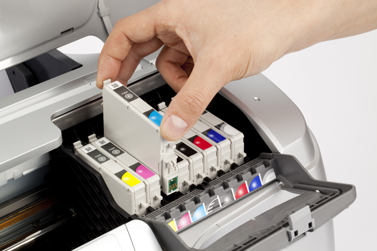 Printer and shop cartridges