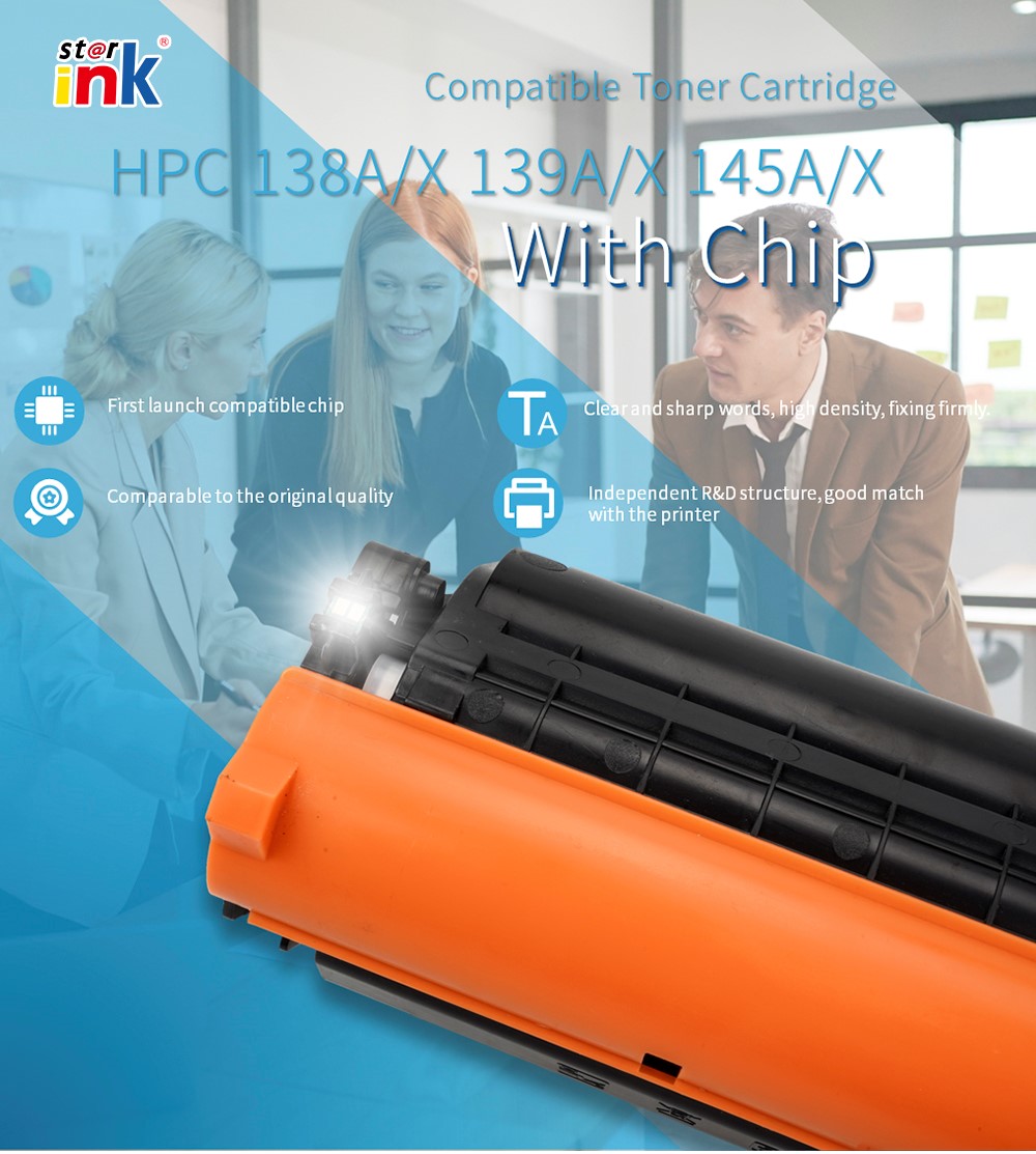 Starink 138A Series Toner Cartridges With Chip