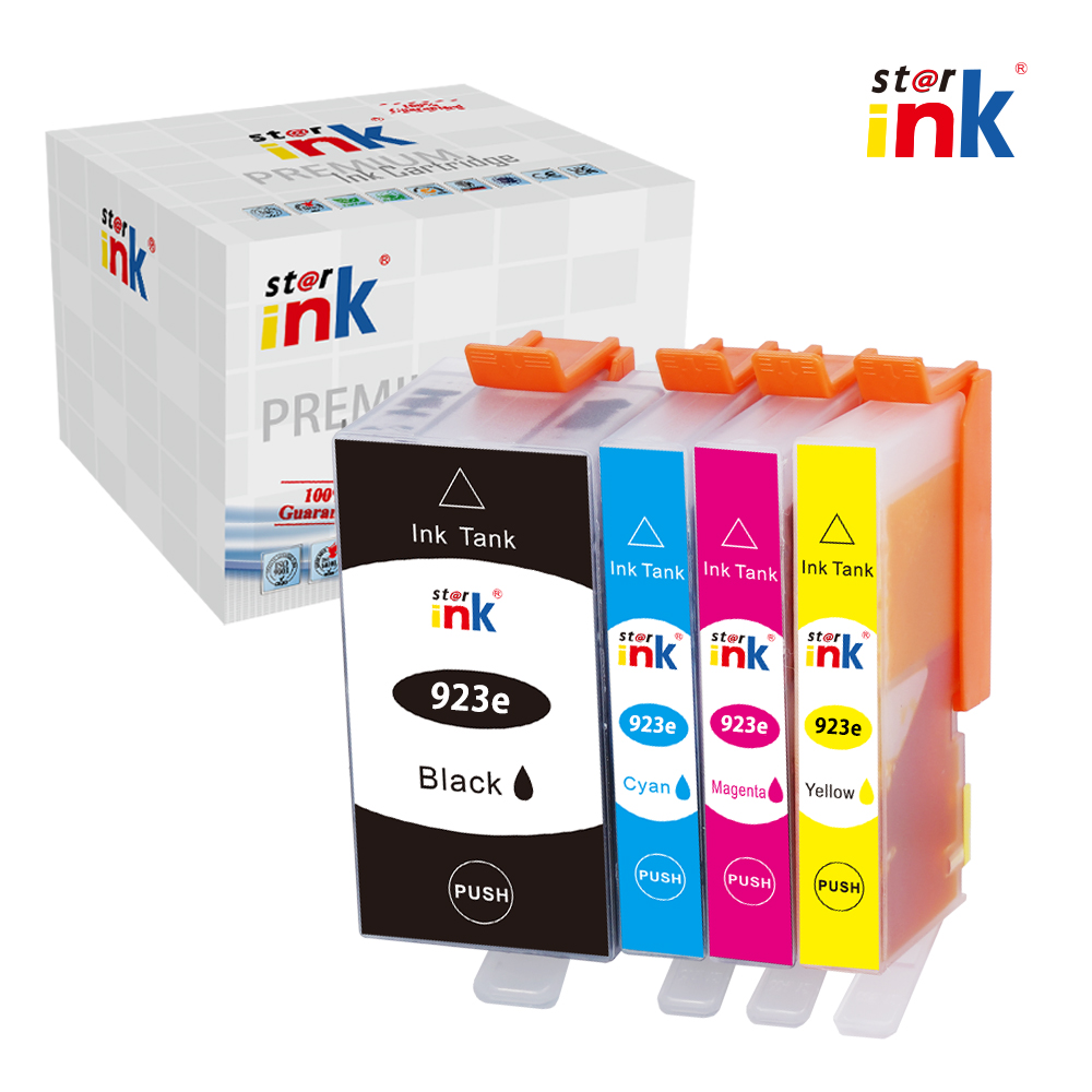 Starink Compatible Ink Cartridge HP-923eBK,923eC,923eM,923eY