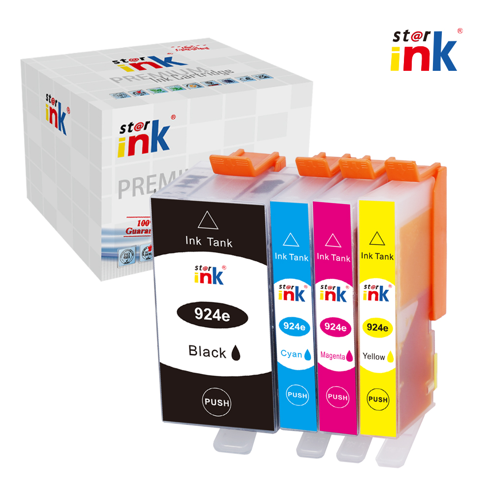 Starink Compatible Ink Cartridge HP-924eBK,924eC,924eM,924eY