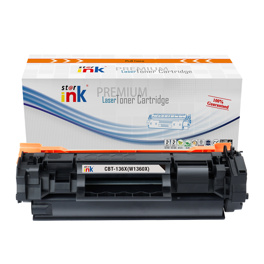Starink Compatible for HP C-136X(W1360X)/2.6K-BK