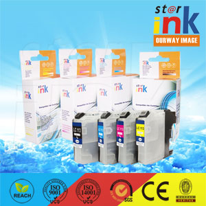 Compatible ink Cartridge for Brother LC113BK/C/M/Y